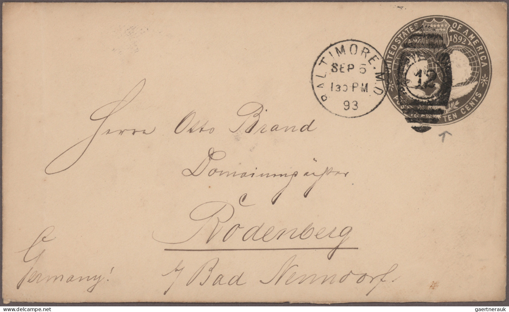 United States - Postal Stationary: 1860's-1950's (c.): About 200 Postal Statione - Sonstige & Ohne Zuordnung