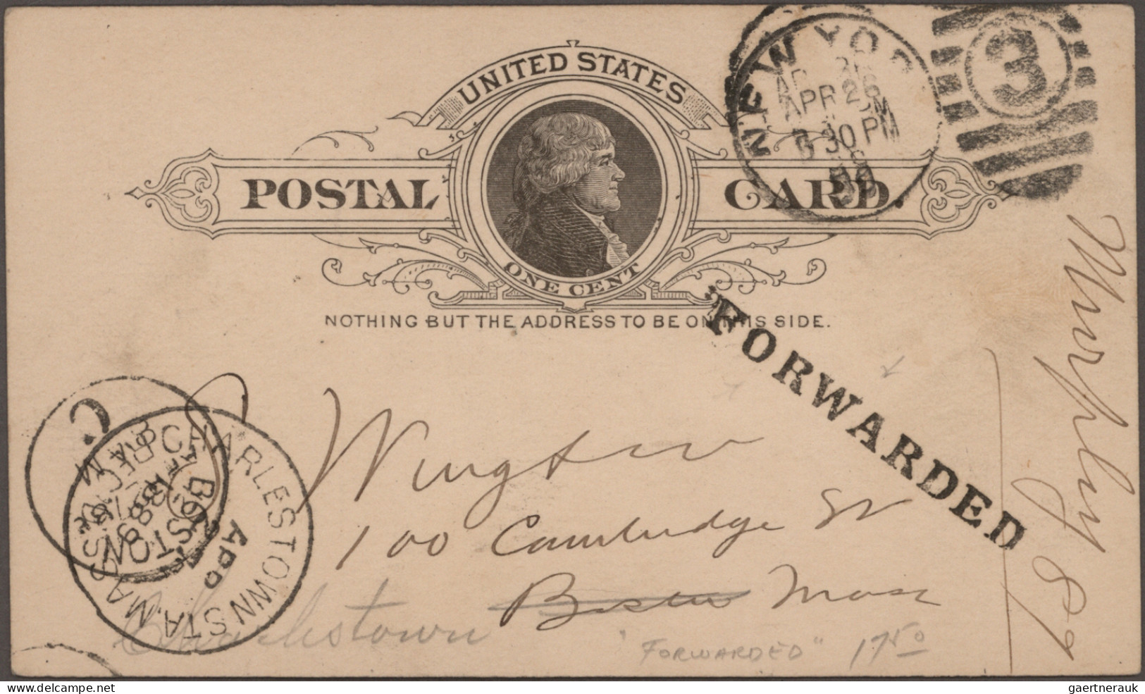 United States - Postal Stationary: 1882/1918, Assortment Of 28 Mainly Used Stati - Autres & Non Classés