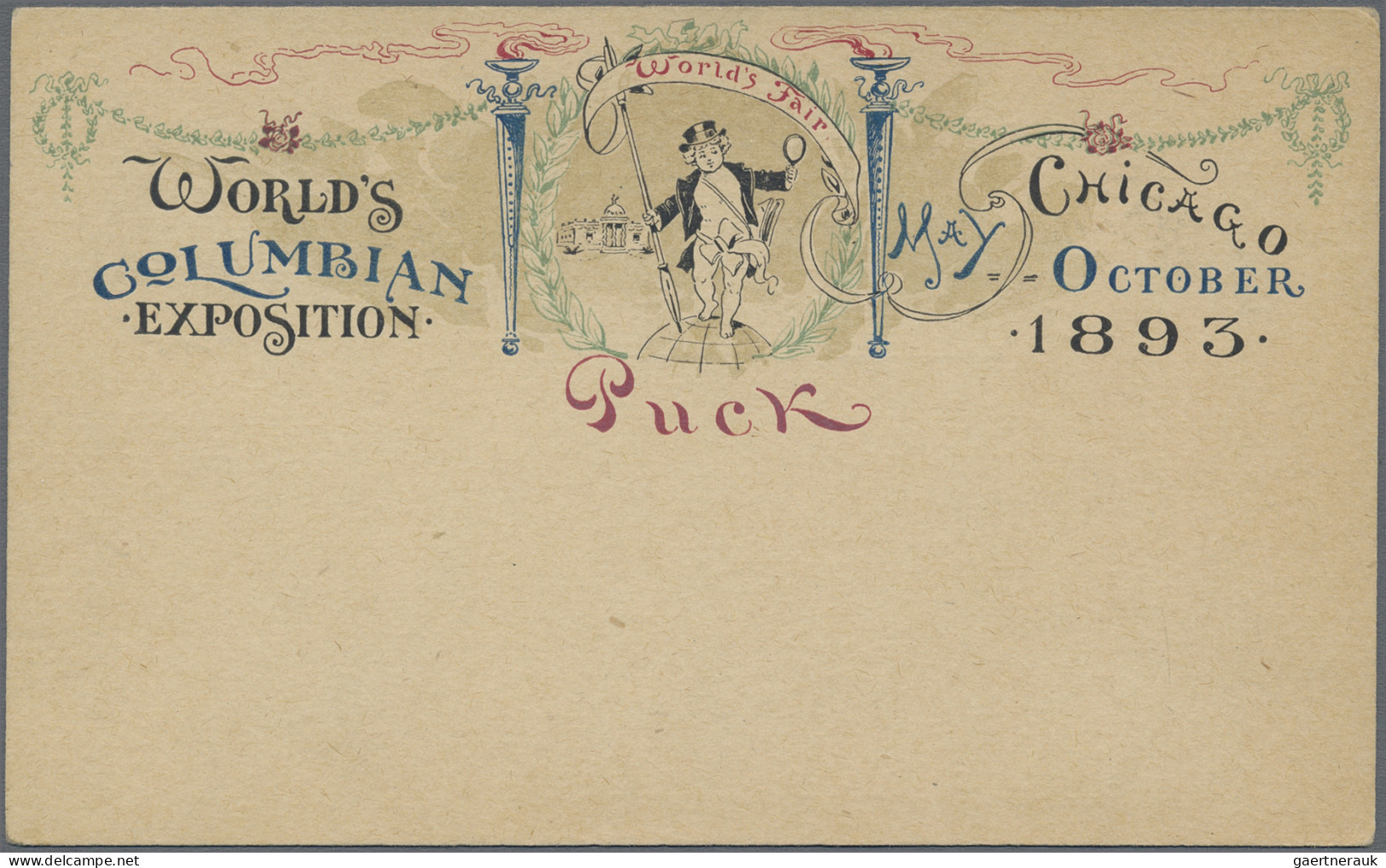 United States - Postal Stationary: 1893, World's Columbian Exposition, Lot Of 14 - Sonstige & Ohne Zuordnung