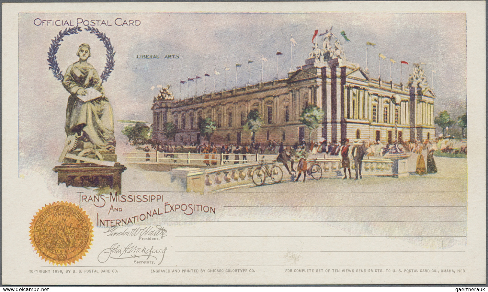 United States - Postal Stationary: 1898, Trans-Mississippi Exhibition, Complete - Otros & Sin Clasificación