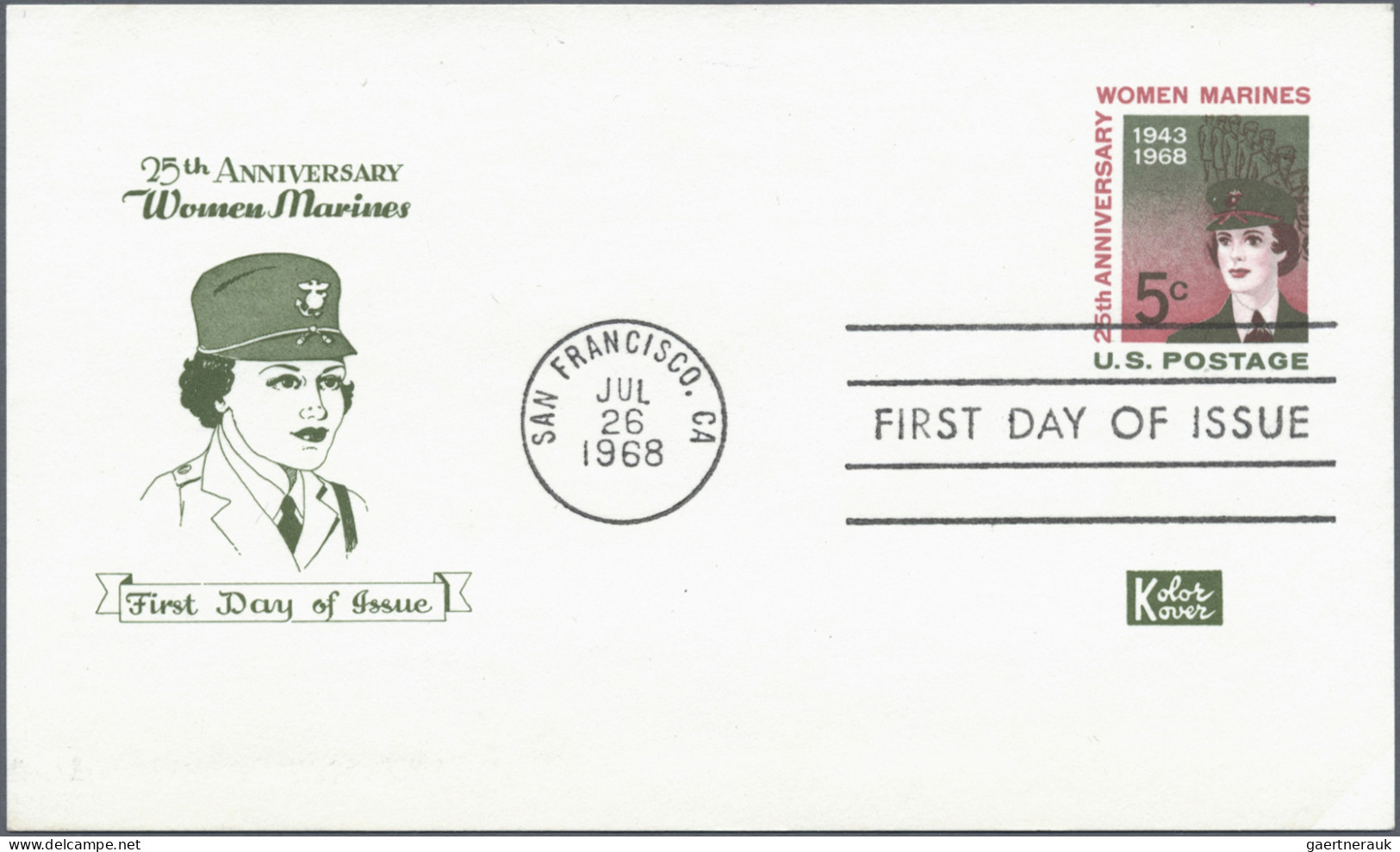 United States - Postal Stationary: 1963/1974, Postal Cards with IMPRINT (CACHET)