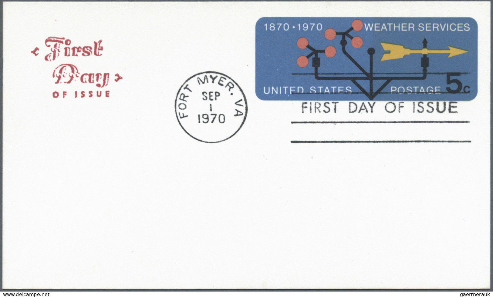 United States - Postal Stationary: 1963/1974, Postal Cards with IMPRINT (CACHET)