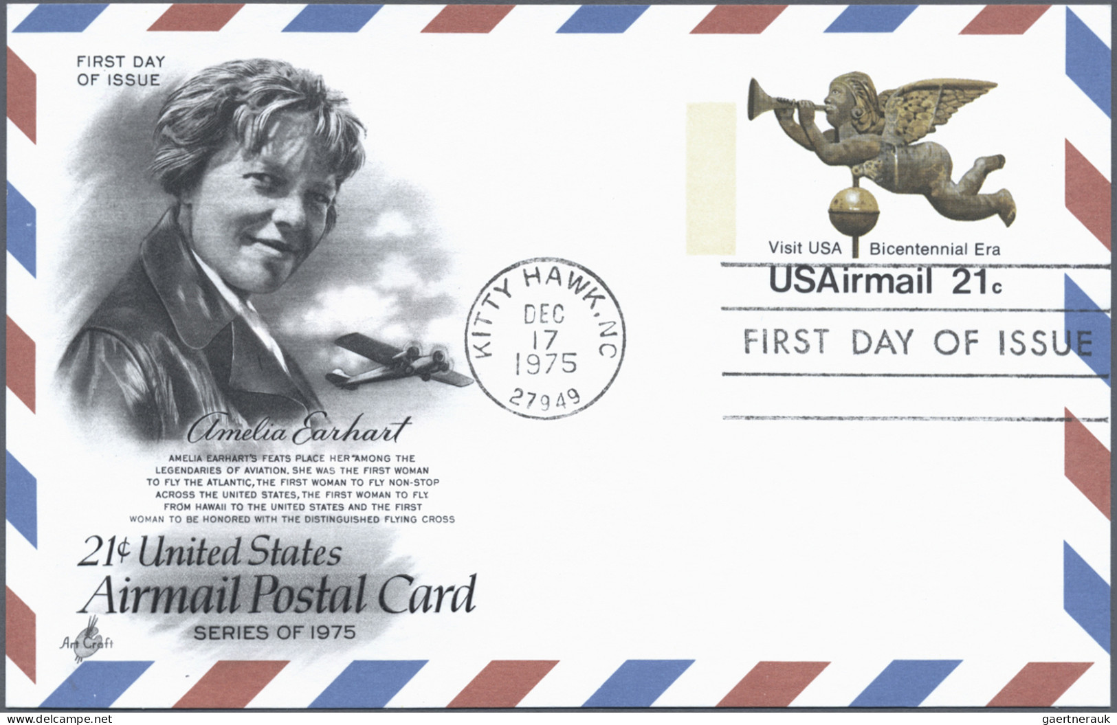 United States - Postal Stationary: 1963/1975, Postal Cards with IMPRINT (CACHET)