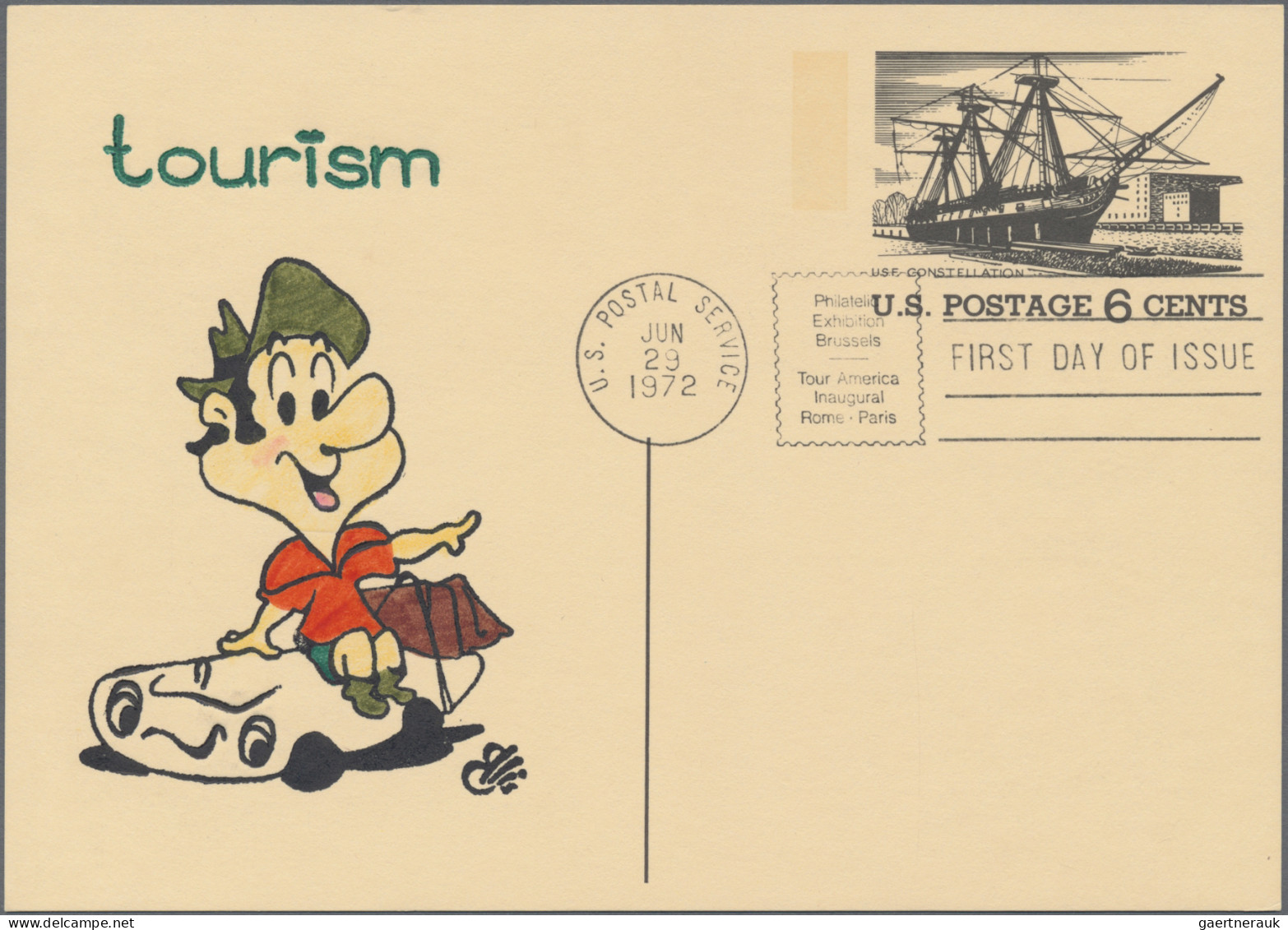 United States - Postal Stationary: 1972, Postal Cards With IMPRINT (CACHET), Spe - Sonstige & Ohne Zuordnung