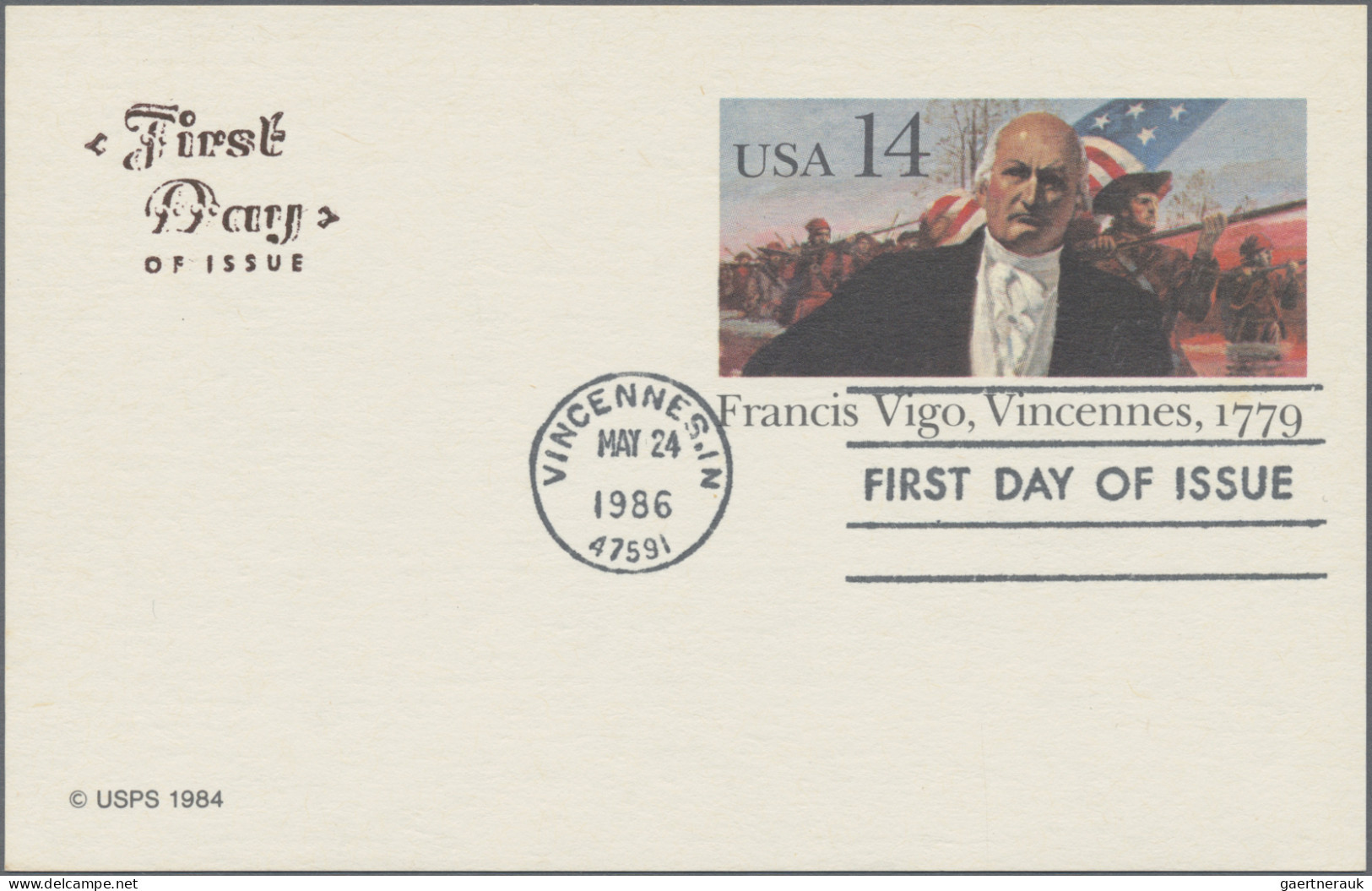 United States - Postal Stationary: 1979/1987, Postal Cards With IMPRINT (CACHET) - Autres & Non Classés