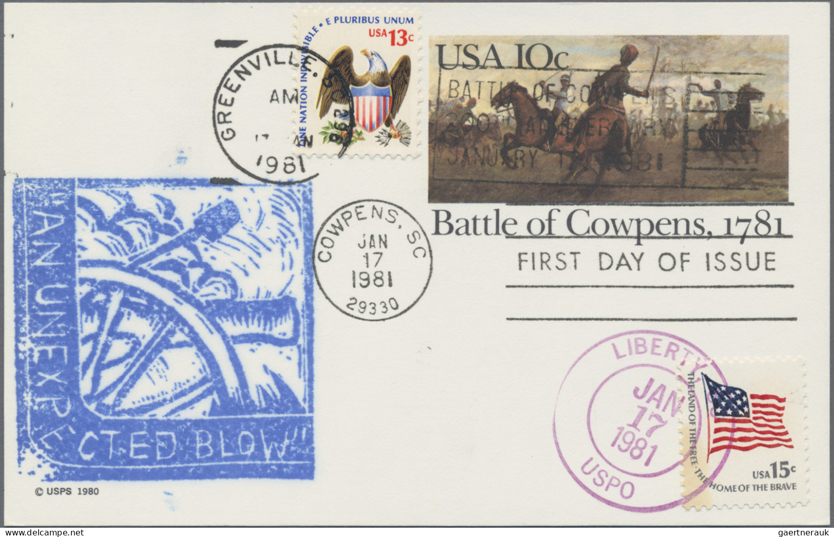 United States - Postal Stationary: 1981, Postal Cards With IMPRINT (CACHET), 10c - Sonstige & Ohne Zuordnung