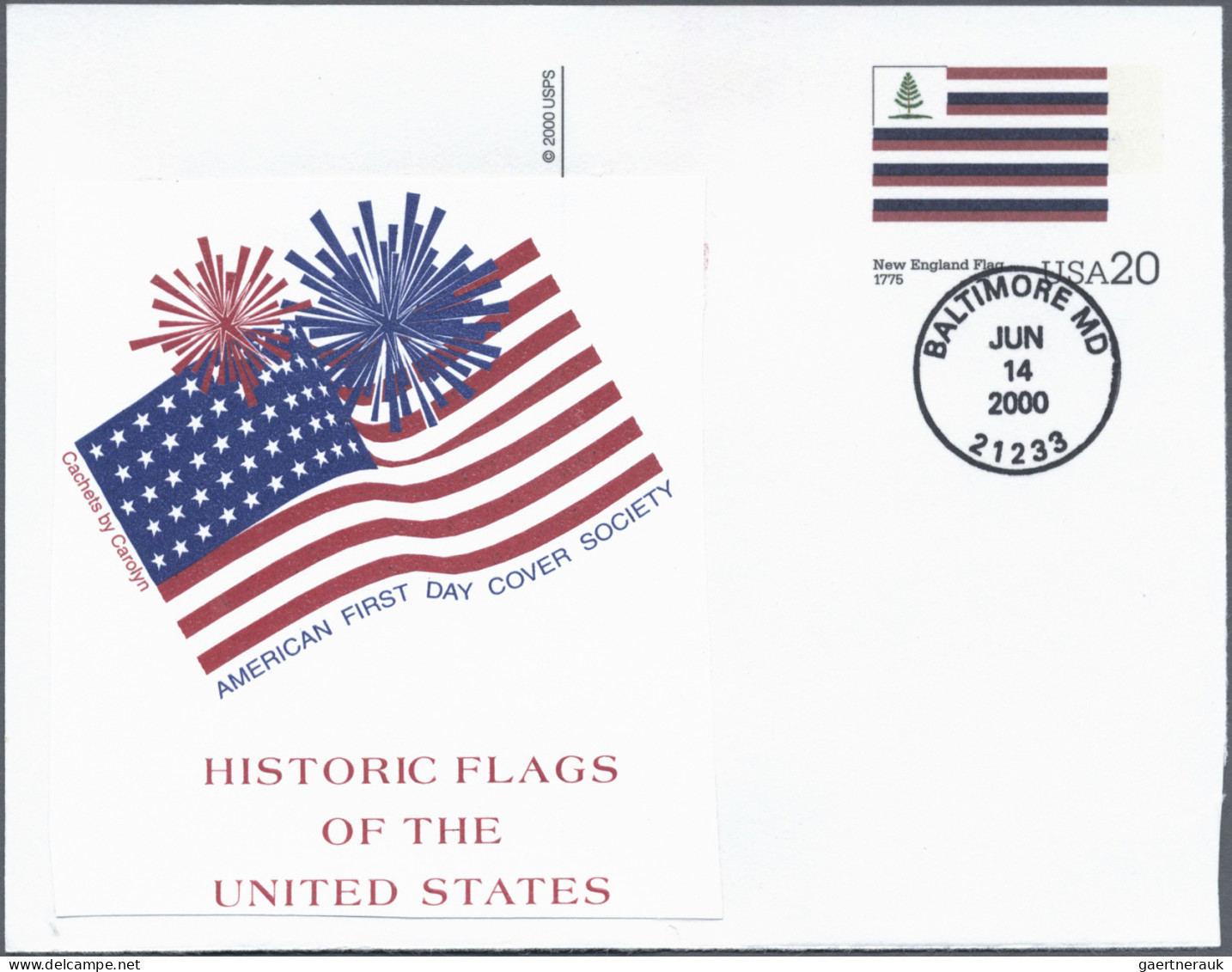 United States - Postal Stationary: 2000, Postal Cards With IMPRINT (CACHET), "St - Sonstige & Ohne Zuordnung