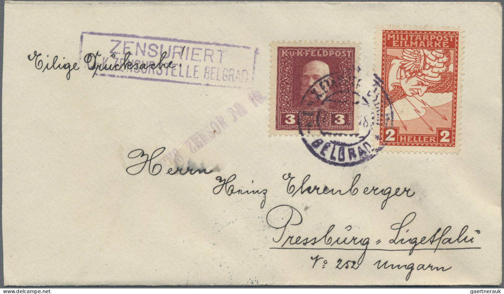 World Wide: 1883/1950 (ca.), Kleiner Belegposten Von Ca. 45 Stück Mit Postgeschi - Collections (sans Albums)