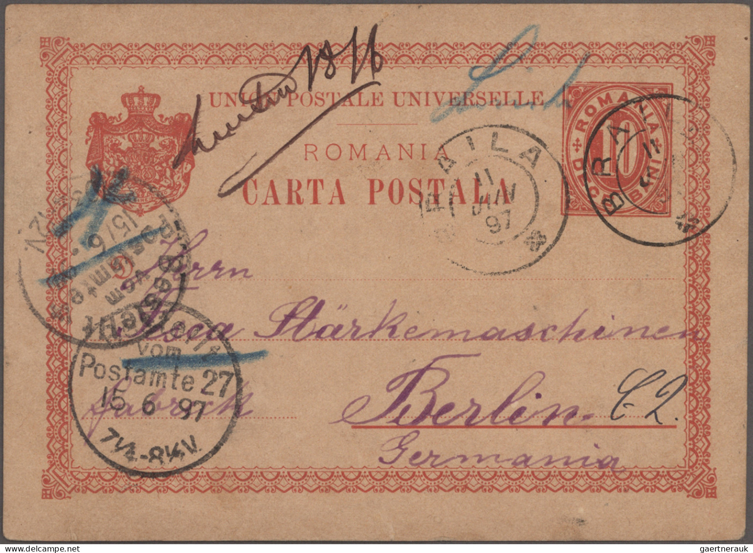 Worldwide Postal Stationery: 1870-1970, Karton Mit über 1.000 Zumeist Gebrauchte - Sammlungen (im Alben)