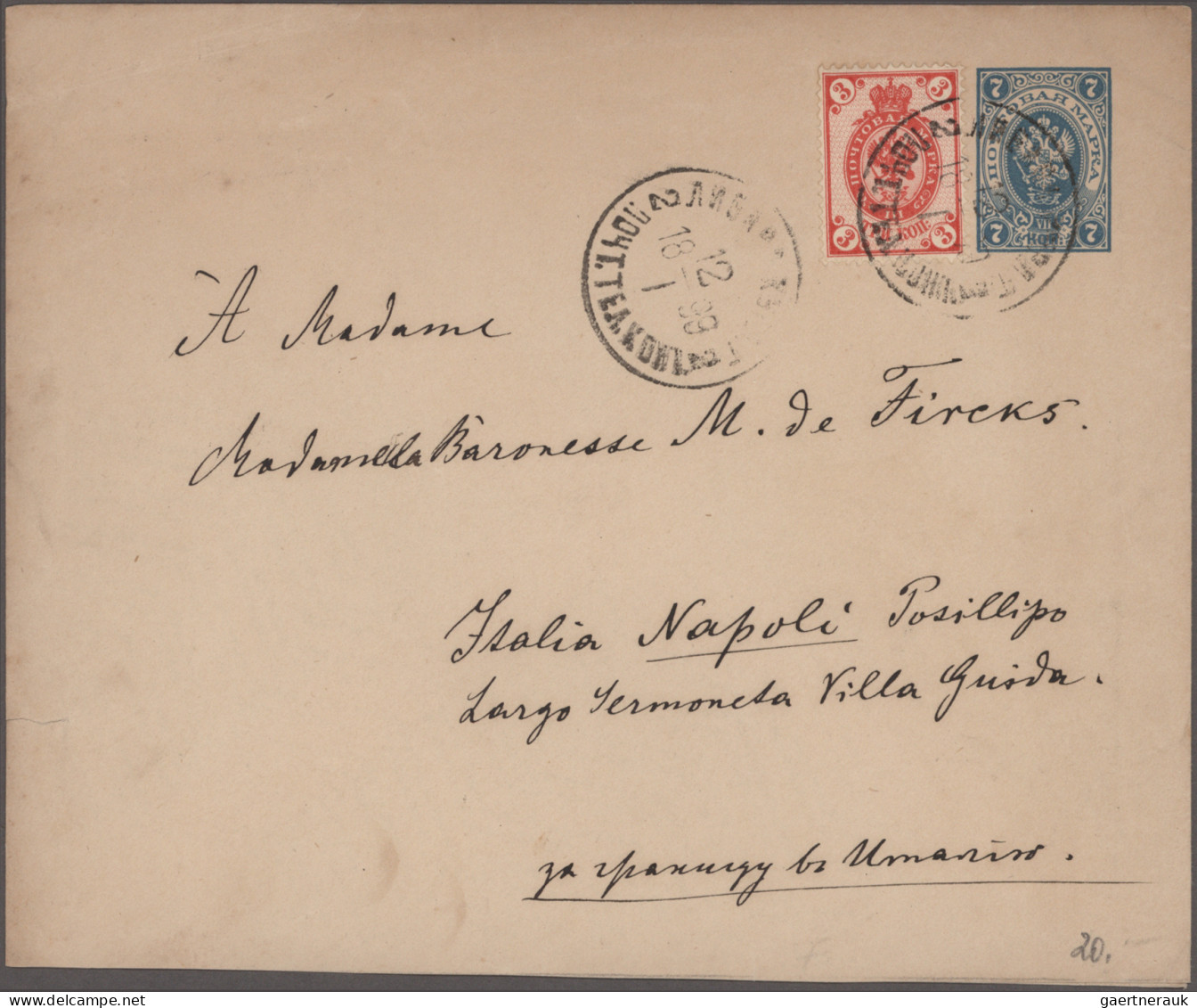 Worldwide Postal Stationery: 1870-1970, Karton mit über 1.000 zumeist gebrauchte