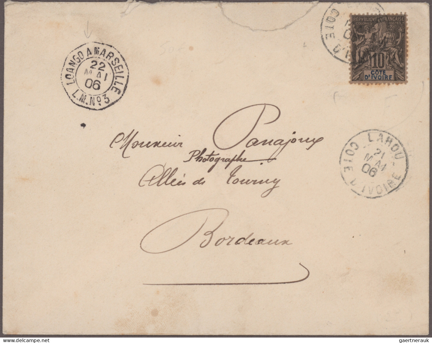 Oversea: 1900-modern Ca.: About 200 Covers, Postcards And Postal Stationery Item - Collections (en Albums)