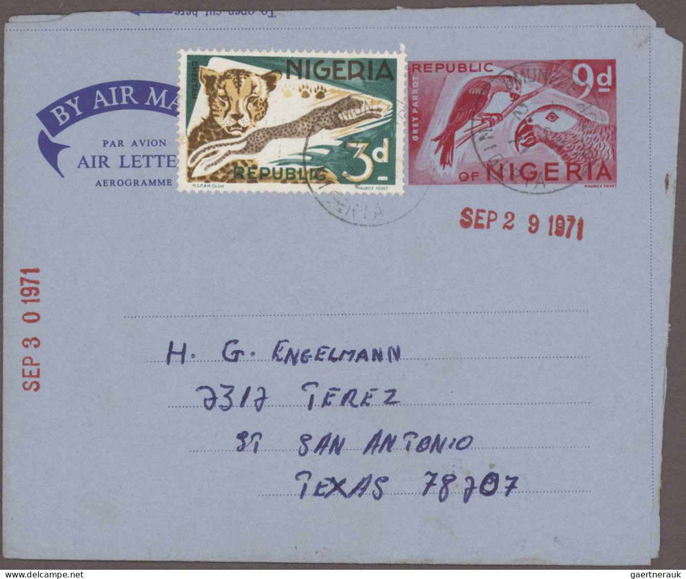 Africa: 1914/2005, Balance Of Apprx. 850 Covers/cards With Strength In Nigeria A - Autres - Afrique