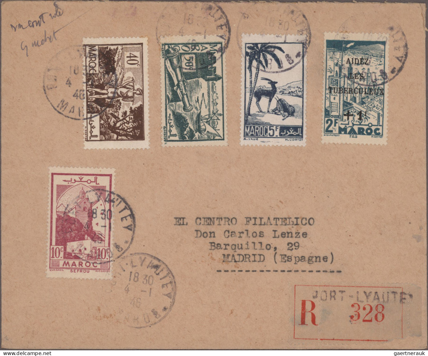 Africa: 1914/2005, balance of apprx. 850 covers/cards with strength in Nigeria a