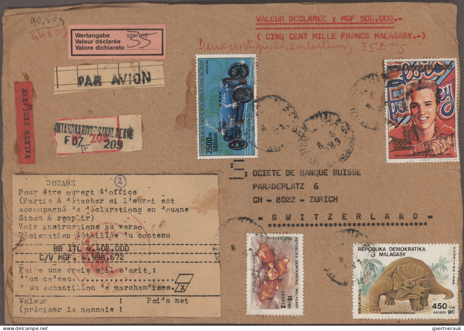 Africa: 1914/2005, balance of apprx. 850 covers/cards with strength in Nigeria a