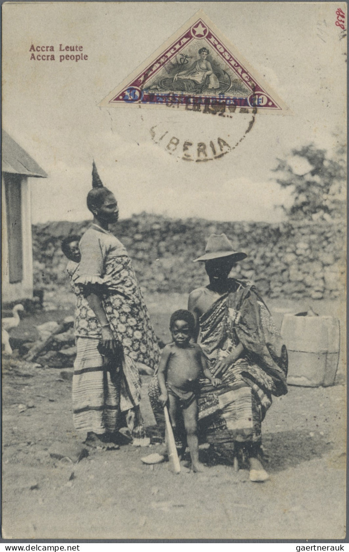 Africa: 1860-1960 (c.): More Than 50 Covers, Postcards And Postal Stationery Ite - Autres - Afrique