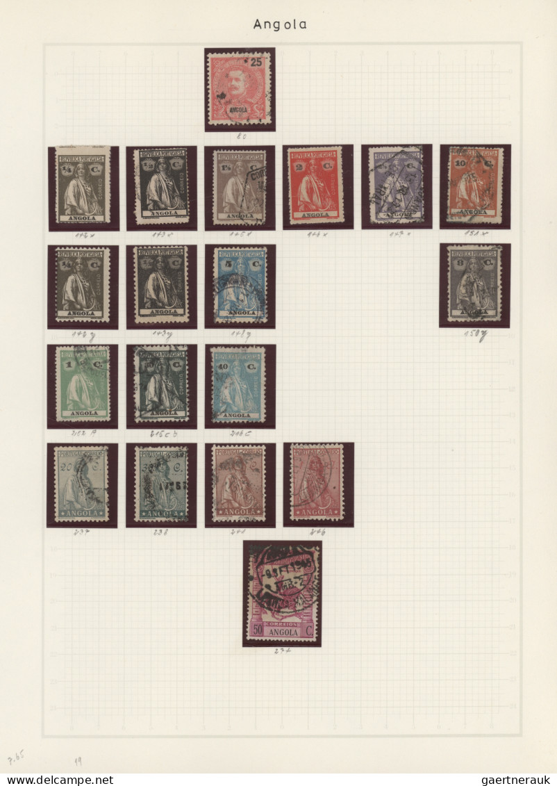 Africa: 1867/1970, General Collection Alphabetically By Countries From Egypt (Äg - Autres - Afrique