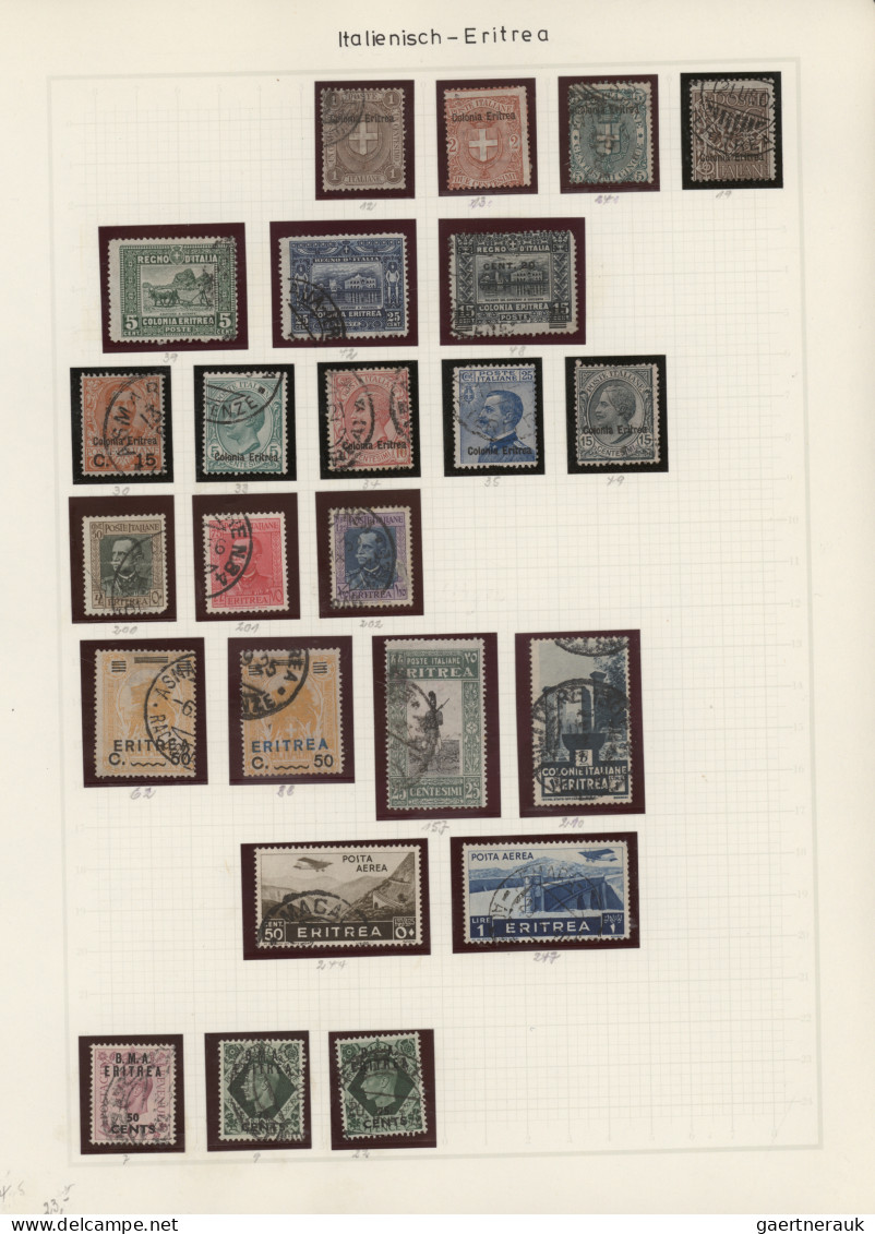 Africa: 1867/1970, general collection alphabetically by countries from Egypt (Äg