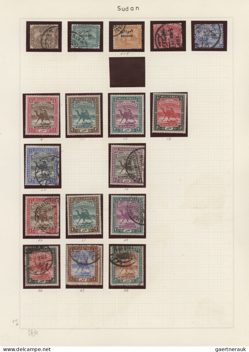 Africa: 1867/1970, general collection alphabetically by countries from Egypt (Äg