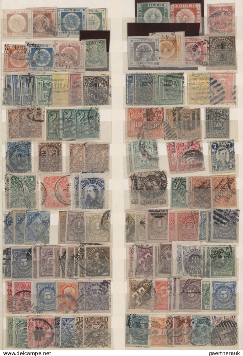 Central And South America: 1860/1970 (ca.), Comprehensive Used And Mint Collecti - Autres - Amérique