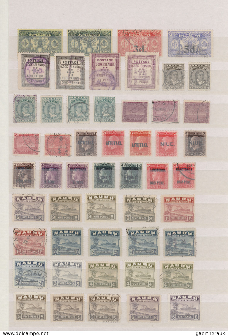 Oceania: 1860/1940 (ca.), British Oceania, Mint And Used Collection Of Apprx. 27 - Autres - Océanie