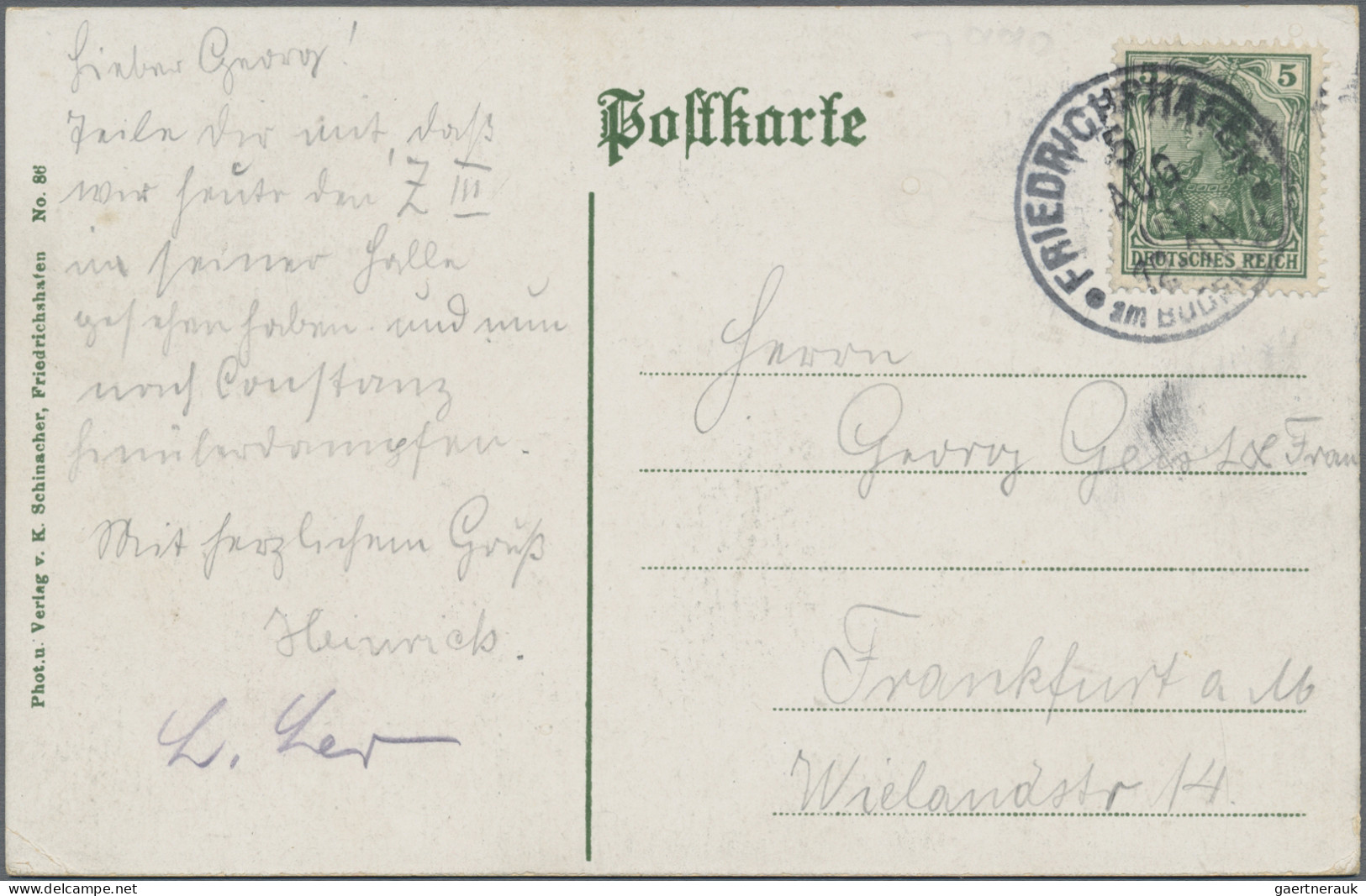 Zeppelin Mail - Germany: 1910/42 (ca.), ca. 110 Belege Zeppelin- und Flugpost, d