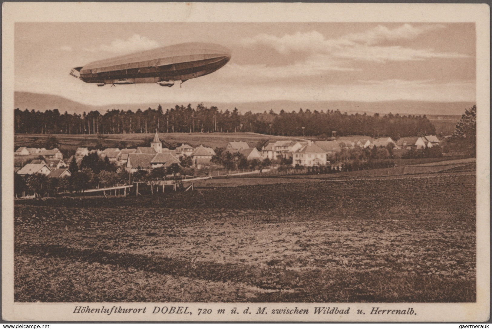 Zeppelin Mail - Germany: 1911/1936, Sammlung Mit Rund 320 Briefen, Karten Und Be - Luchtpost & Zeppelin