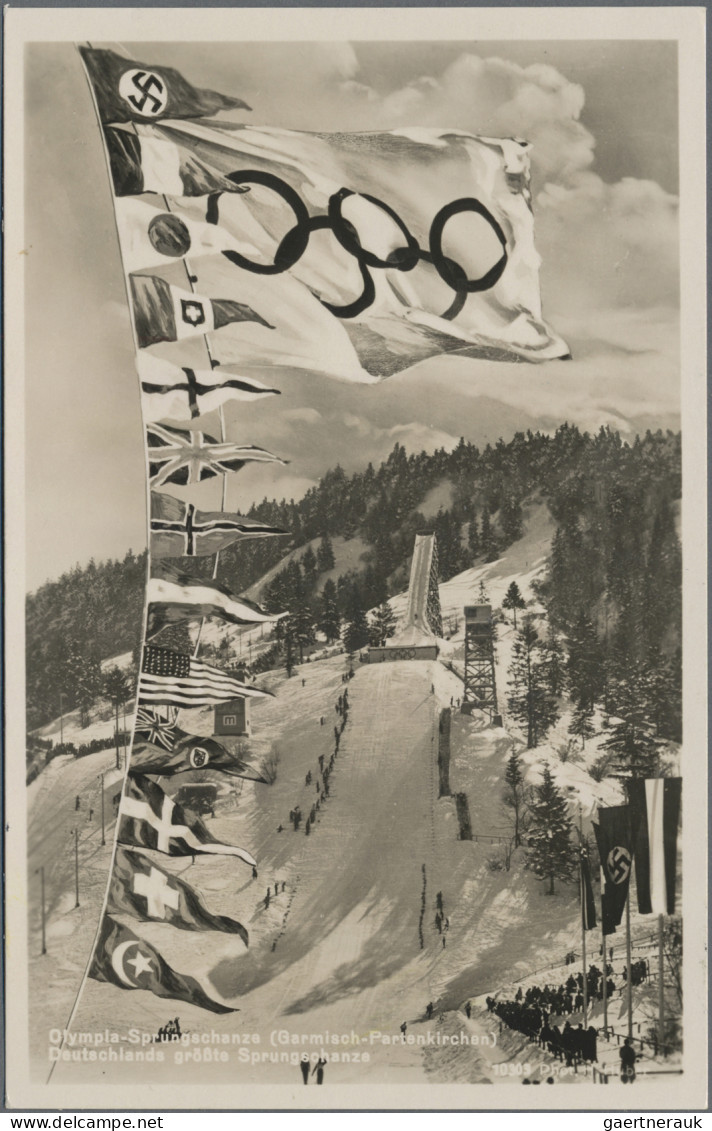 Zeppelin Mail - Germany: 1936, Three Zeppelin covers for the 1936 Olympic trip (