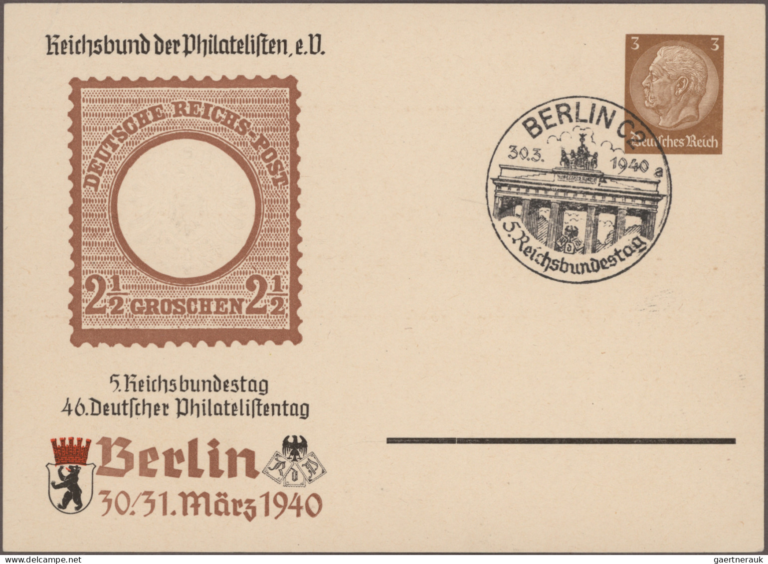 Thematics: buildings-Brandenburg Gate: 1860/1975, umfassende Thematik-Sammlung i