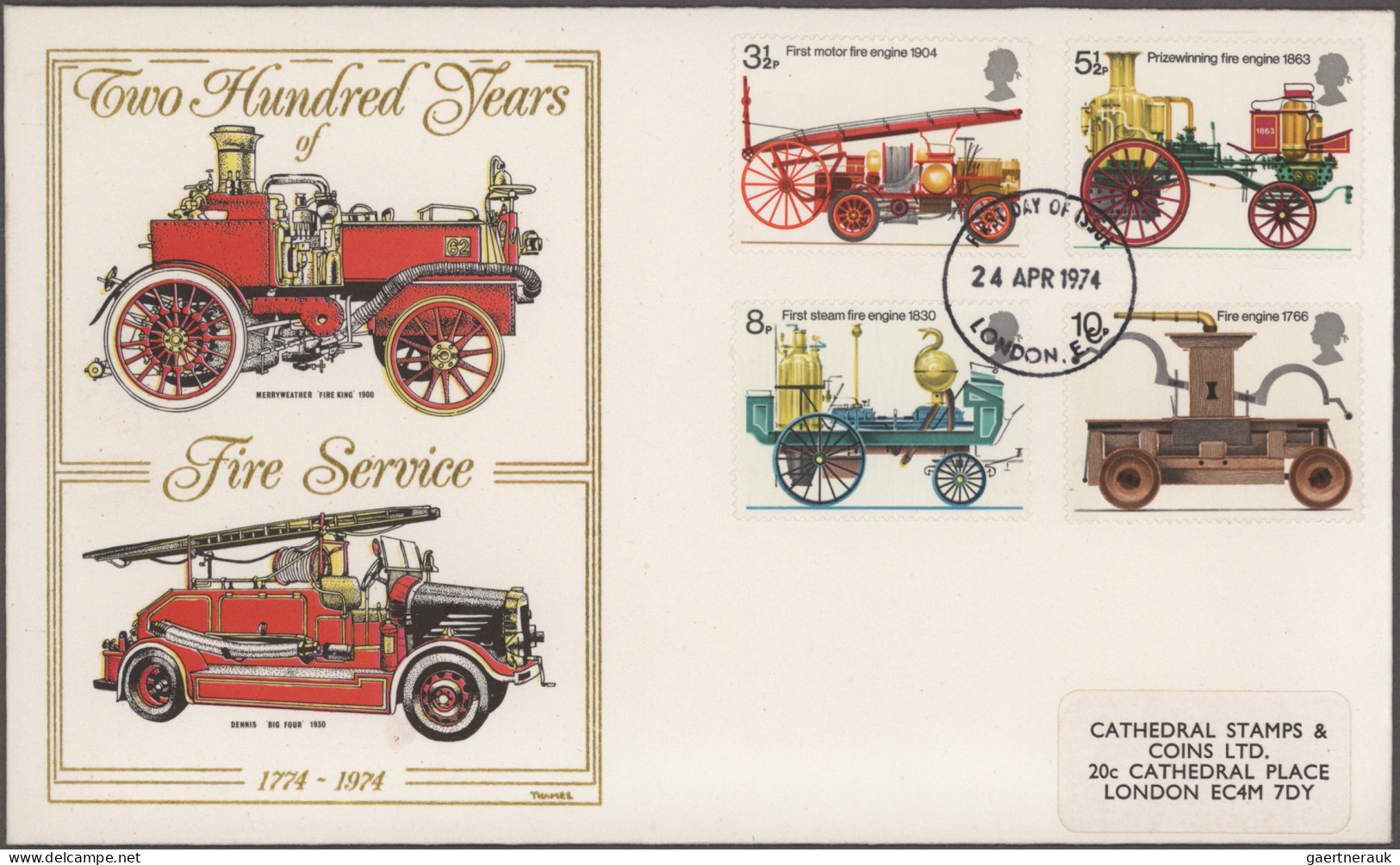 Thematics:  firebrigade: 1897/2000 (ca.), umfangreiche Thematik-Sammlung FEUERWE