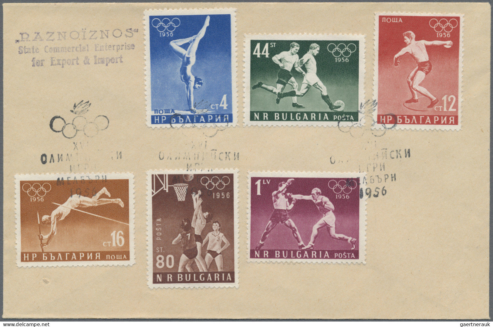 Thematics: Olympic Games: 1936/1976, Collection Of Apprx. 390 Commemorative Cove - Autres & Non Classés