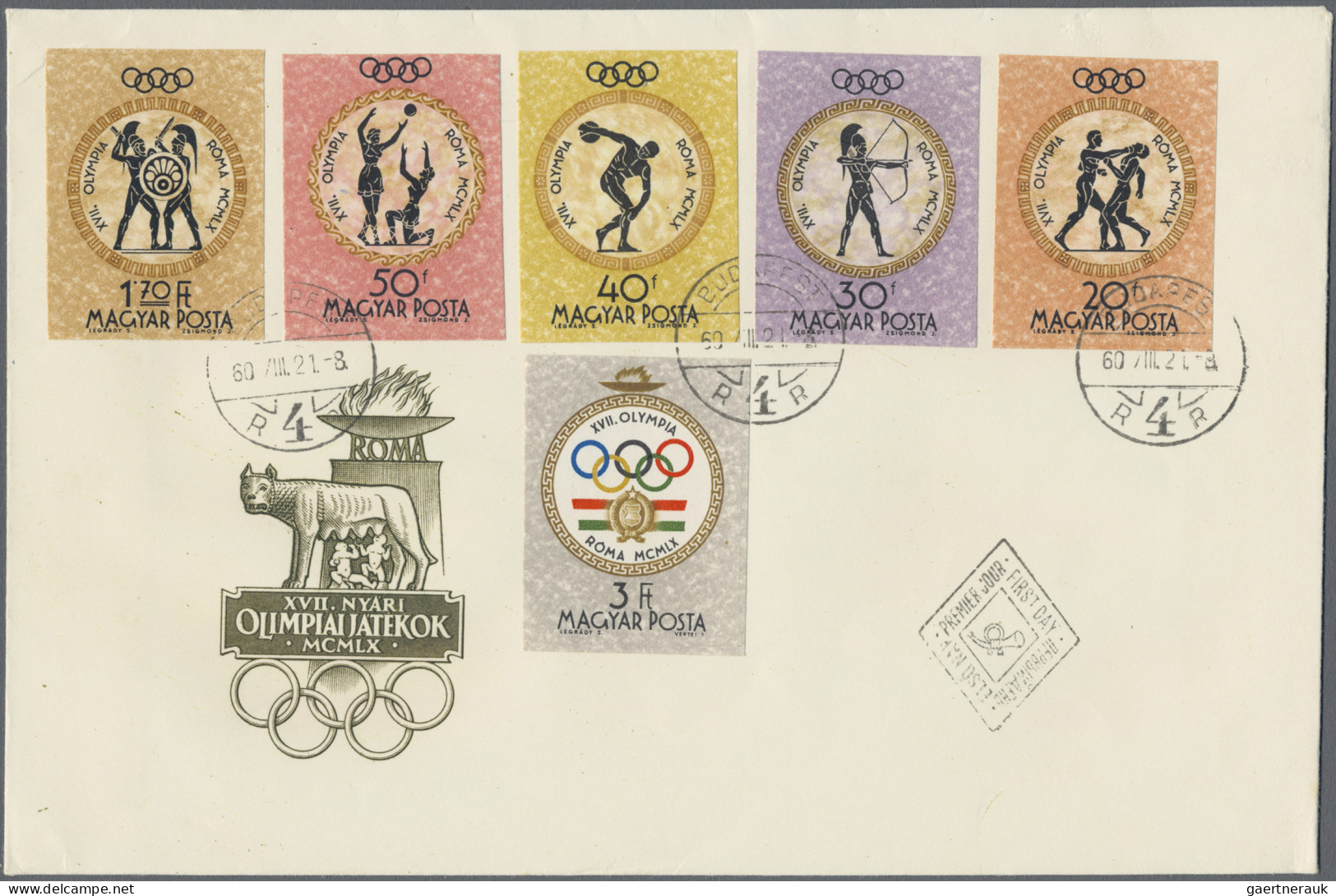 Thematics: Olympic Games: 1936/1976, collection of apprx. 390 commemorative cove