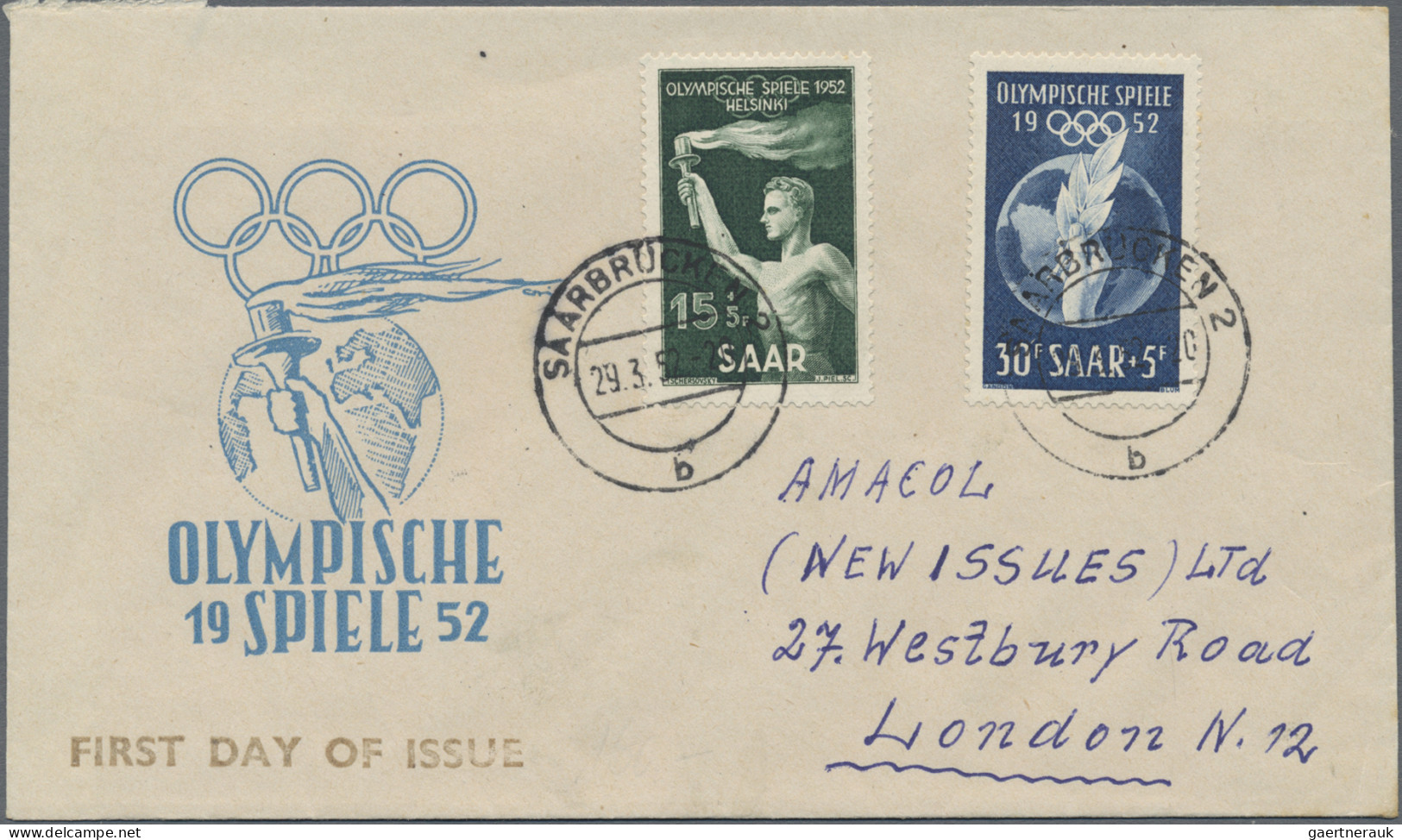 Thematics: Olympic Games: 1936/1976, collection of apprx. 390 commemorative cove