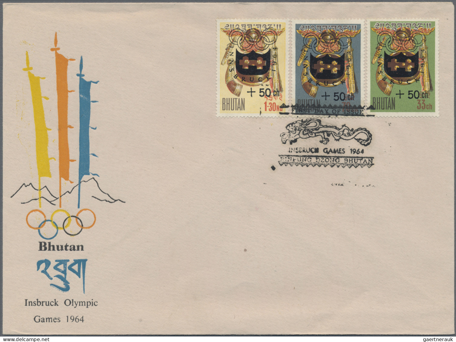 Thematics: Olympic Games: 1936/1976, collection of apprx. 390 commemorative cove