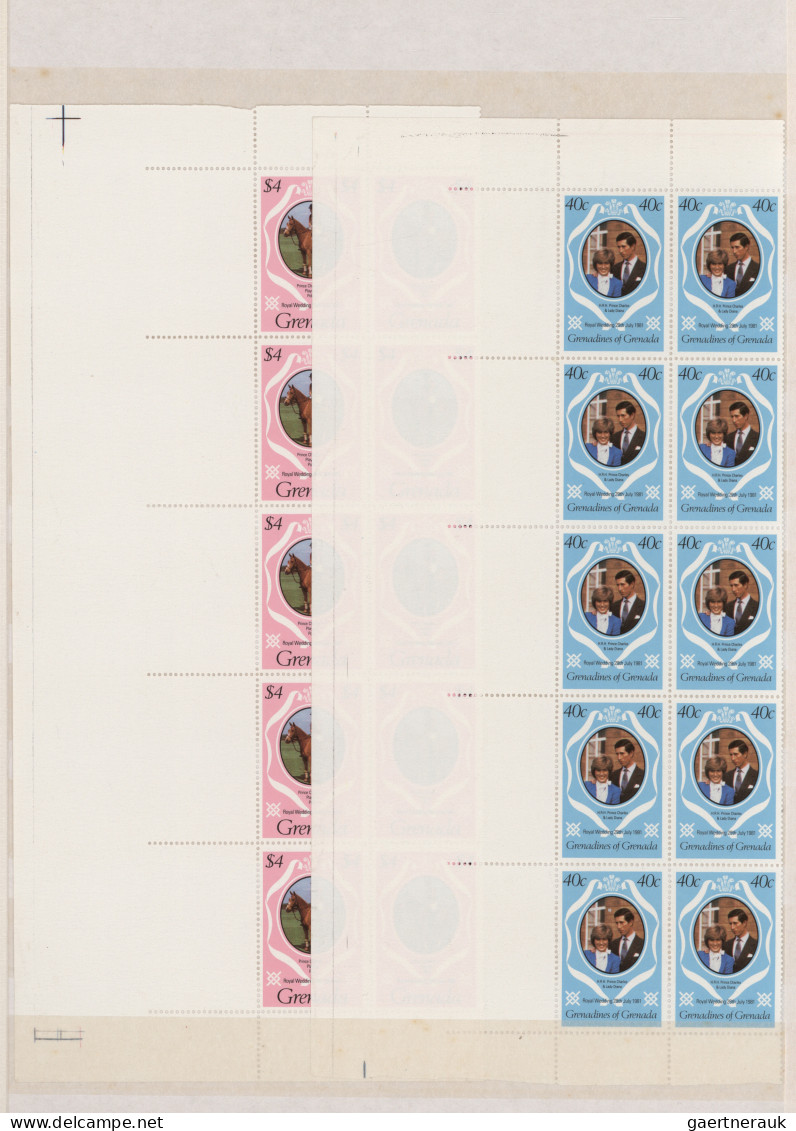 Thematics: Princess Diana: 1981/2013 (appr.) beautiful assortment in a large sto