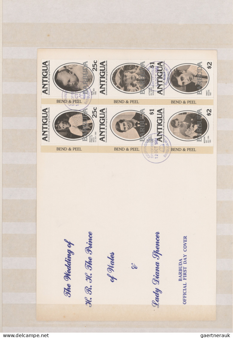 Thematics: Princess Diana: 1981/2013 (appr.) beautiful assortment in a large sto