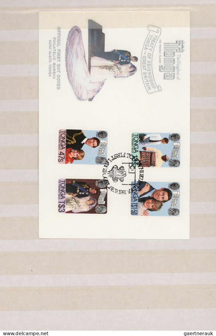 Thematics: Princess Diana: 1981/2013 (appr.) beautiful assortment in a large sto