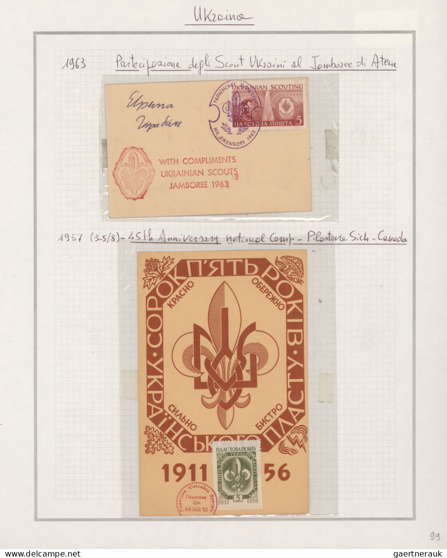 Thematics: scouts: 1911-1979 "European Scouting": Specialized collection of stam
