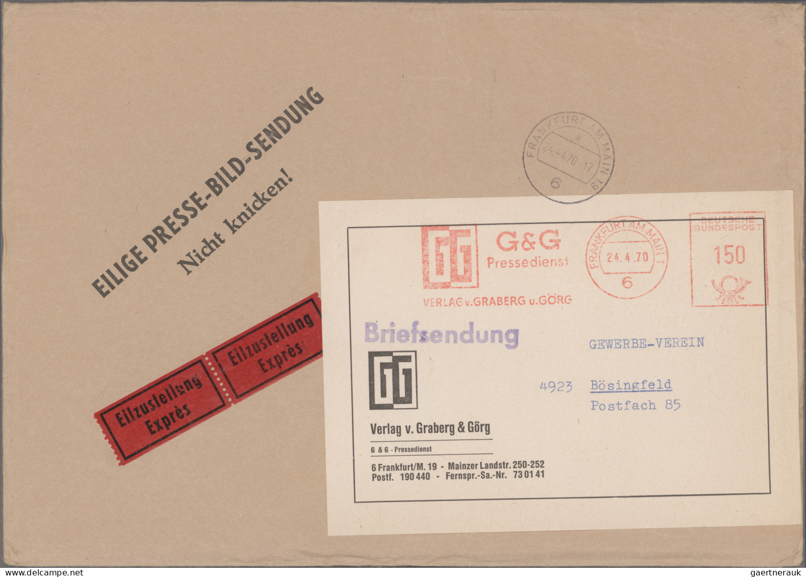 Thematics:  Postal Mecanization: 1970/2000 (ca.), Meist Deutschland Und Etwas We - Post