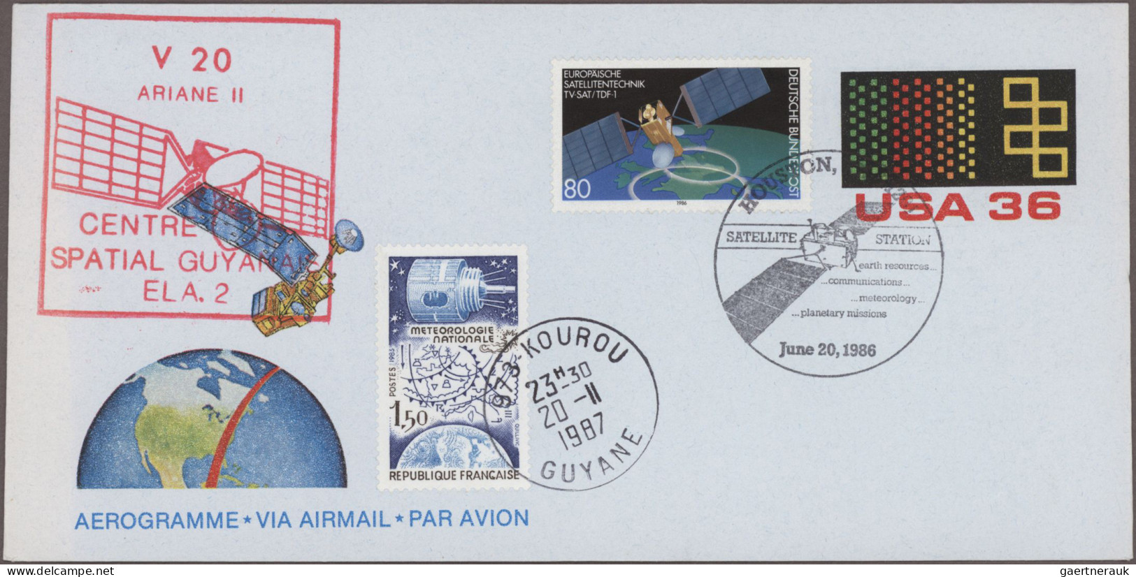 Thematics: Astronautics: 1964/1991, Balance Of Apprx. 800 Thematic Covers/cards, - Autres & Non Classés