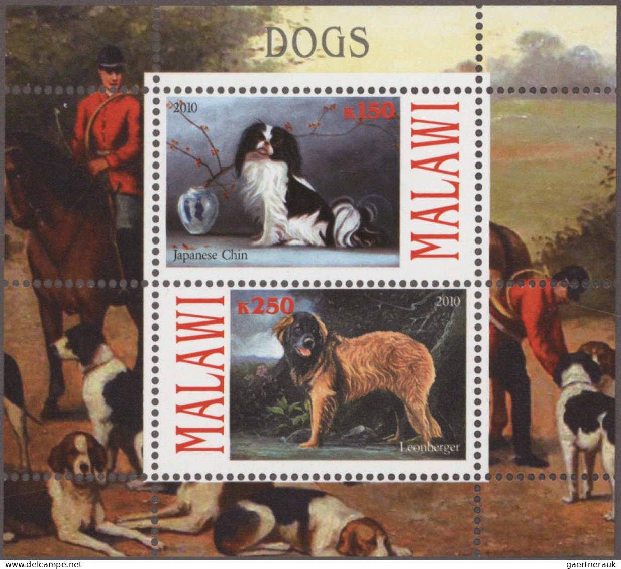 Thematics: Animals-dogs: 1920/2018 (ca.), Beautiful Balance With At Least 100 Se - Honden