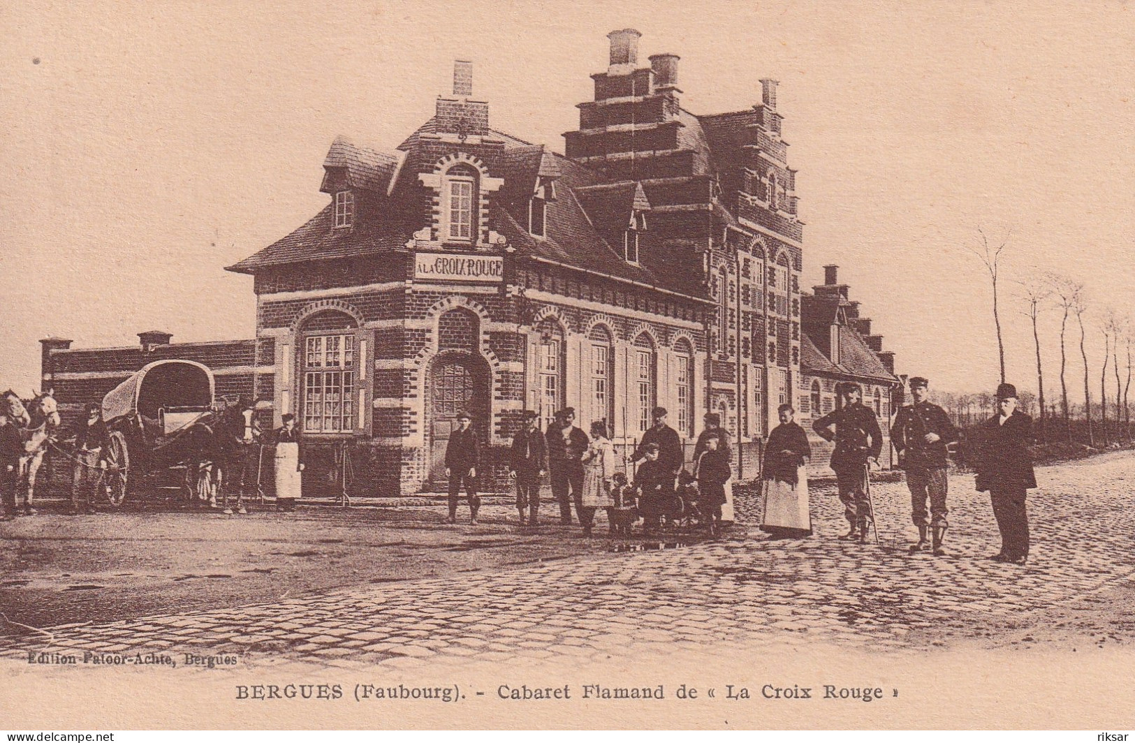 BERGUES(CABARET FLAMAND) - Bergues