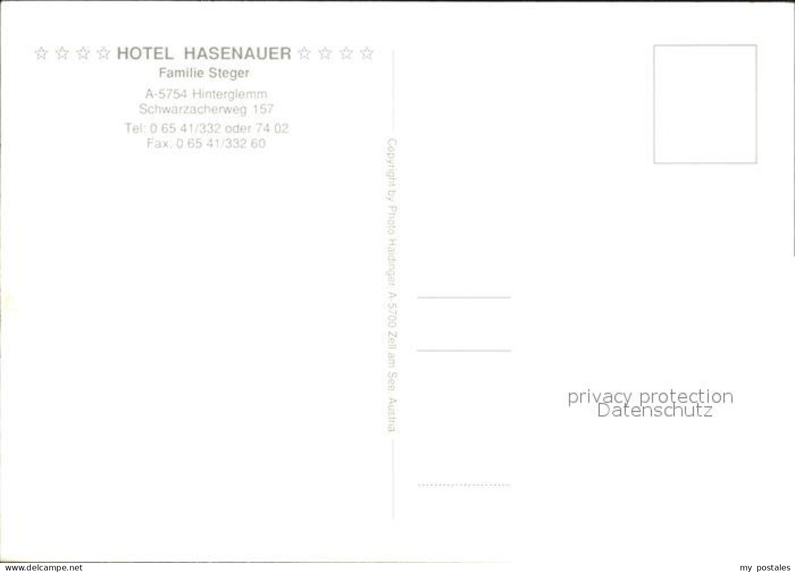 72210697 Hinterglemm Saalbach Hotel Hasenauer Hinterglemm - Other & Unclassified