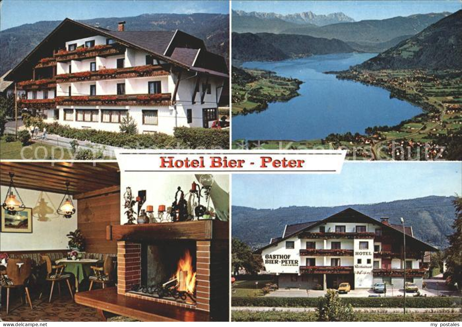 72210696 Bodensdorf Steindorf Hotel Bier Peter Gaststube Seepanorama Steindorf A - Altri & Non Classificati