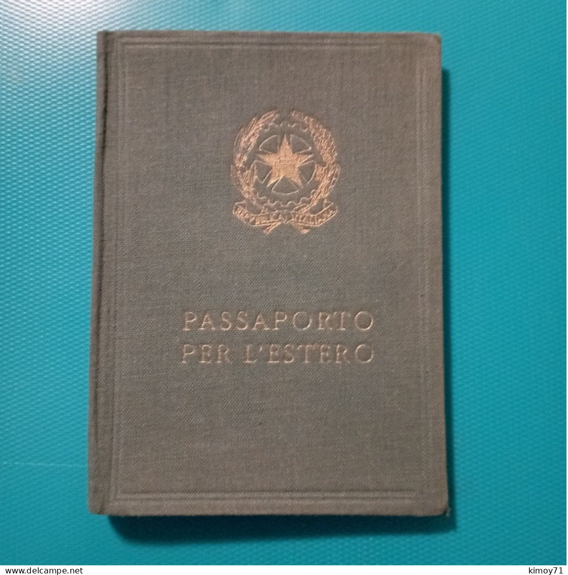 Libretto - Passaporto Per L'estero - Documents Historiques
