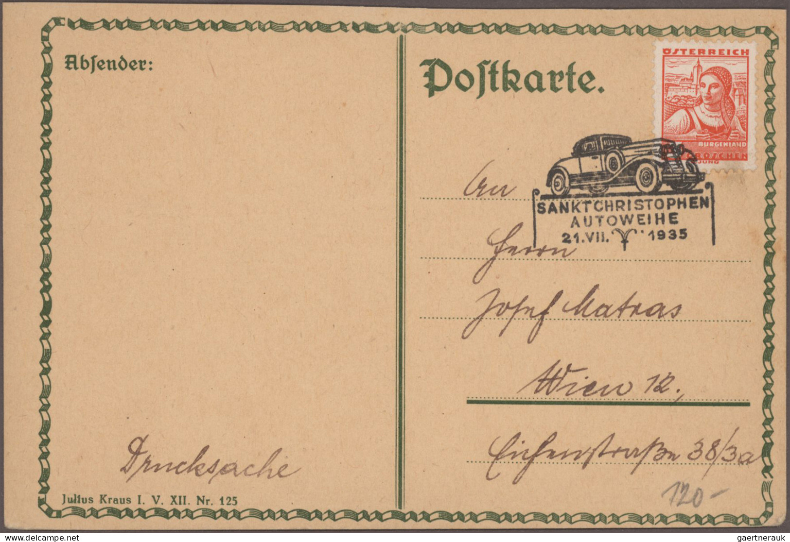 Thematics: traffic-car: 1885/2000 (ca.), AUTOMOBILES IN AUSTRIA; collection on b