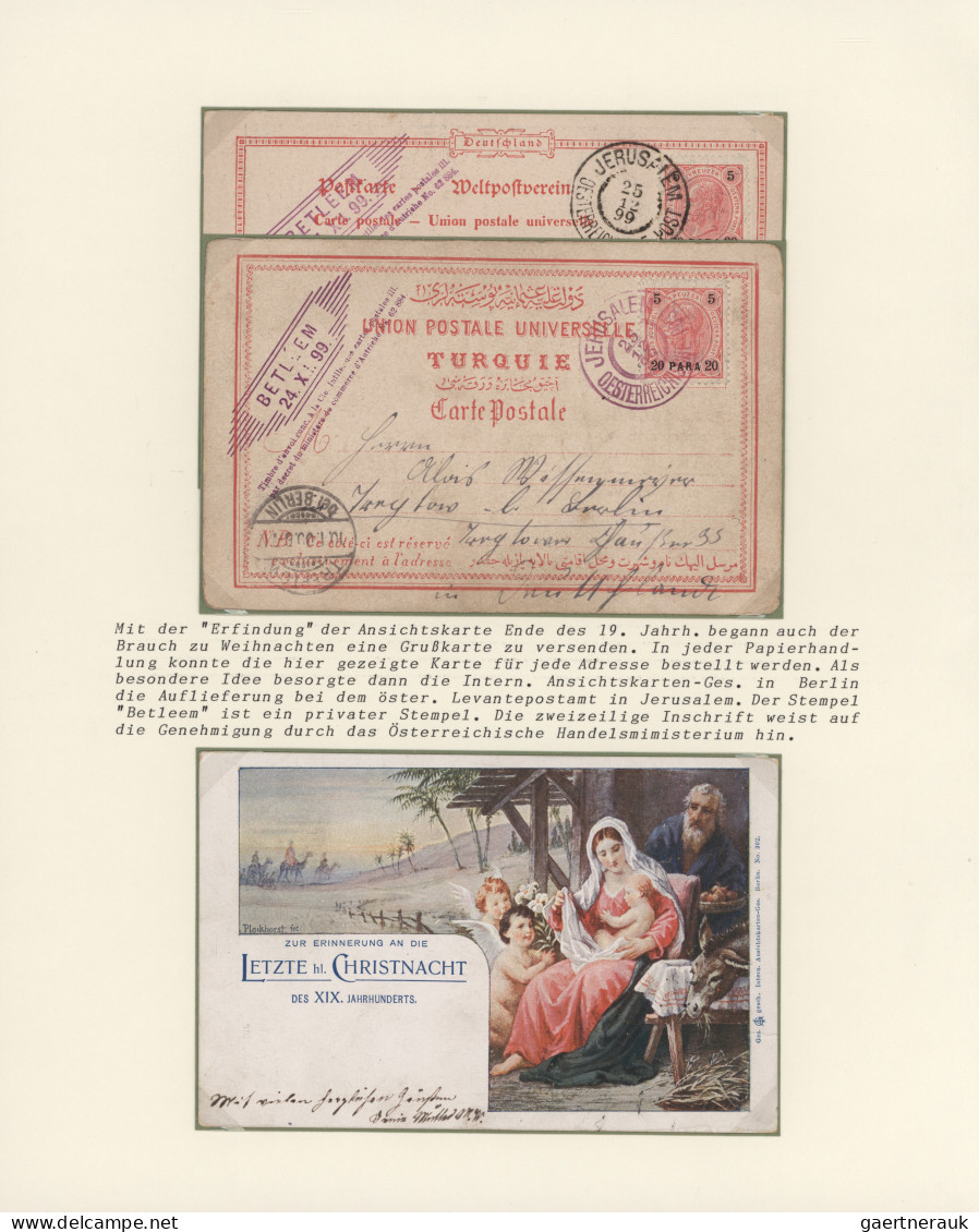 Thematics: christmas: 1850/1990 (ca.), individuell gestaltete Thematik-Sammlung