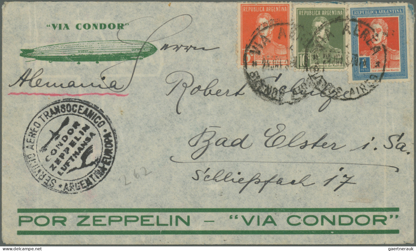 Thematics: zeppelin: 1929/39 (ca.), interessante, reich- und sehr werthaltige Sa