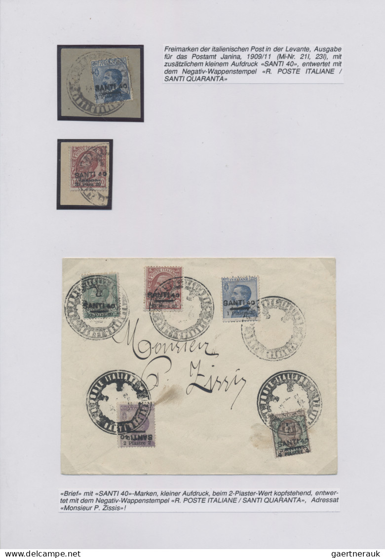 Albania: 1809/1990, Thematic collection in album starting folded envelope "CATTA