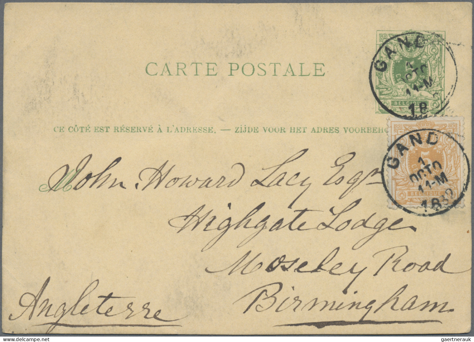 Belgium - Postal Stationery: 1871/1980 (ca.), Balance Of Apprx. 170 Used/unused - Autres & Non Classés