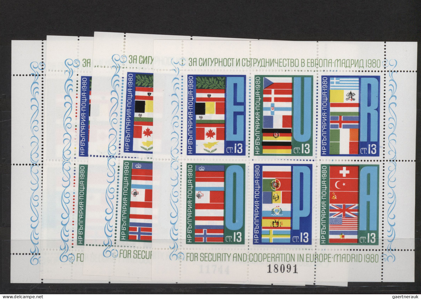 Bulgaria: 1879/2000 (ca.), Accumulation In A Box Offering Used And Unused Stamps - Brieven En Documenten